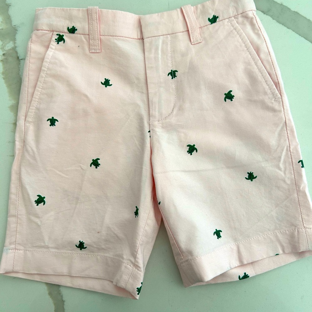 Crewcuts pink turtle shorts